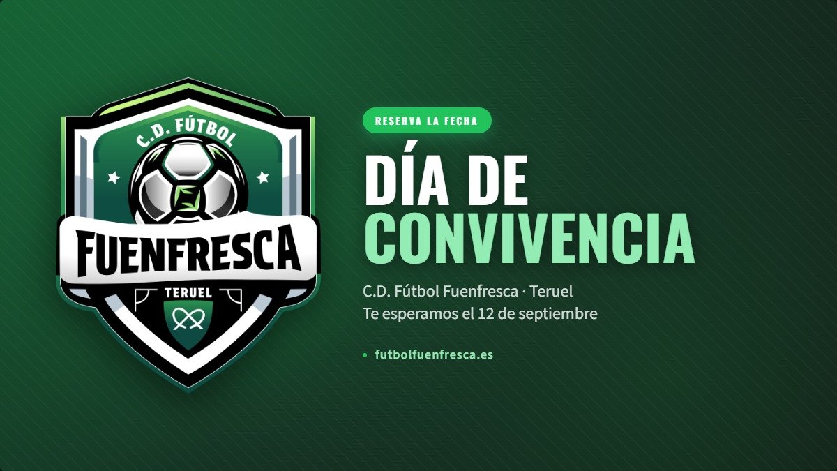 Día de Convivencia: nos vemos el 12 de septiembre